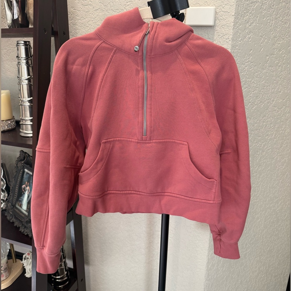 Lululemon scuba hooded 1/4 zip pullover xs/s